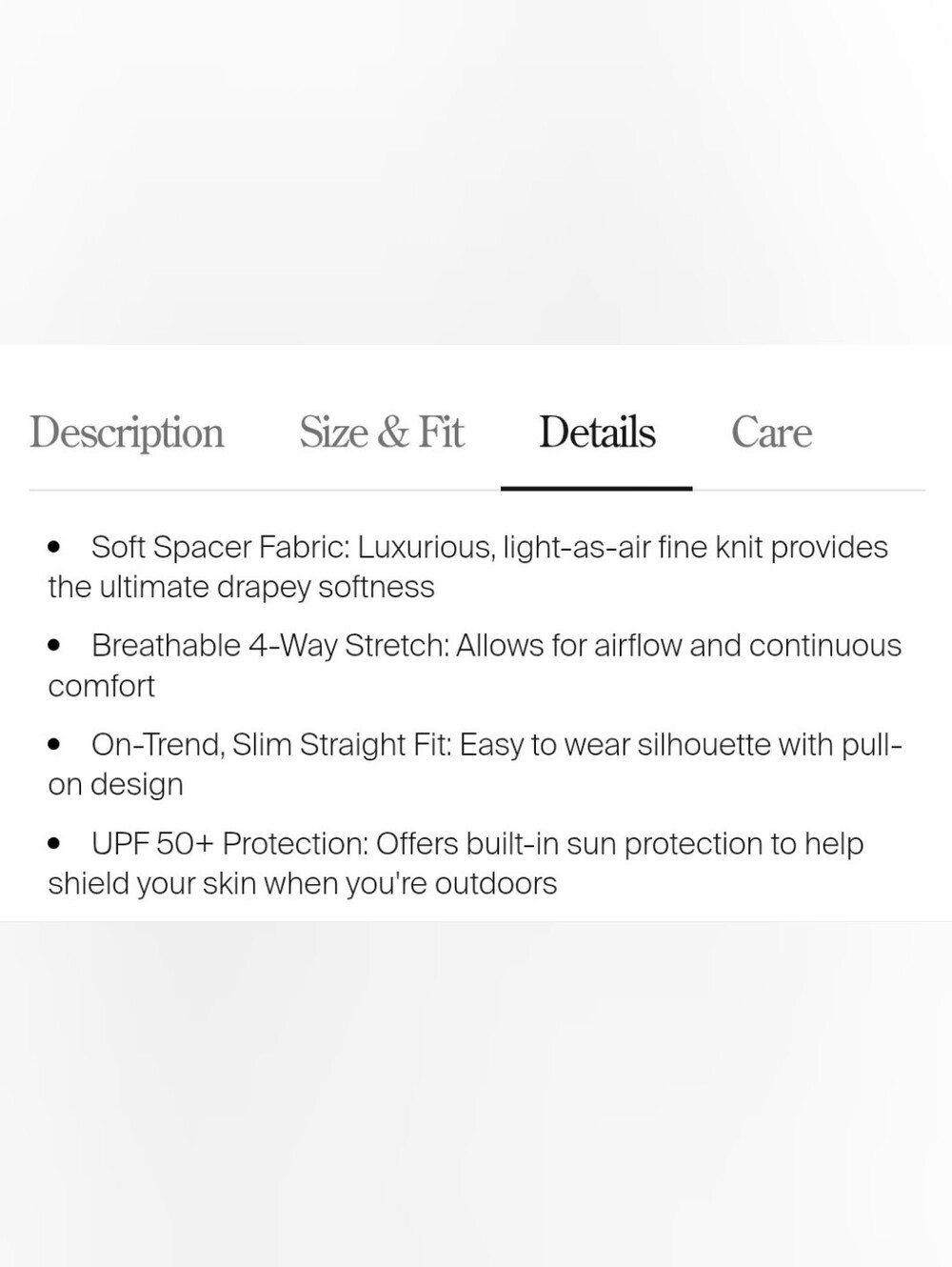Spanx - NWT - XL Air Essentials Slim Straight Pant - Blue - Picture 3 of 6